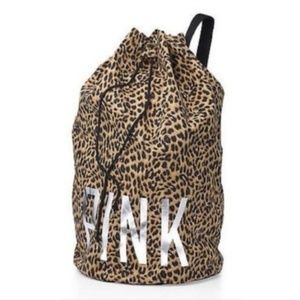 Pink VS Cheetah Laundry Bag
